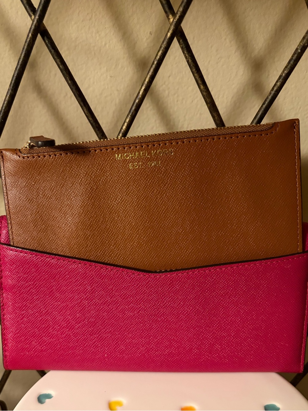 Michael Kors Color Block Wallet Nwot